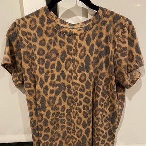Leopard Print Tee
